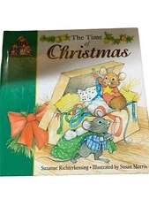 The time of Christmas moose prints children's hardcover book