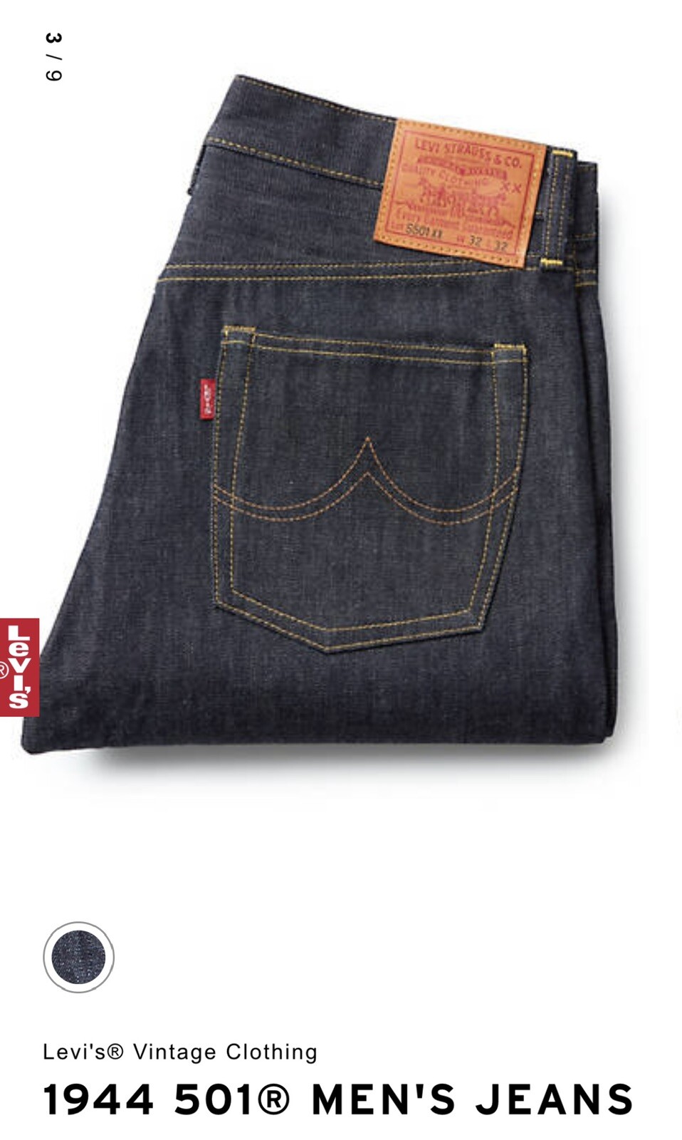 levi's 501 1944