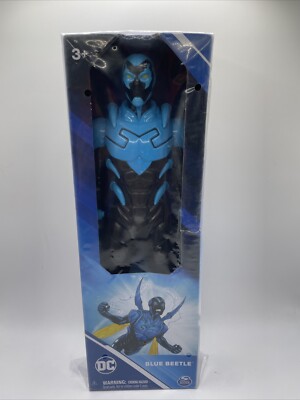 DC Comics, Blue Beetle Action Figure W/ Wings, 12  Easy to Pose SuperHero New!