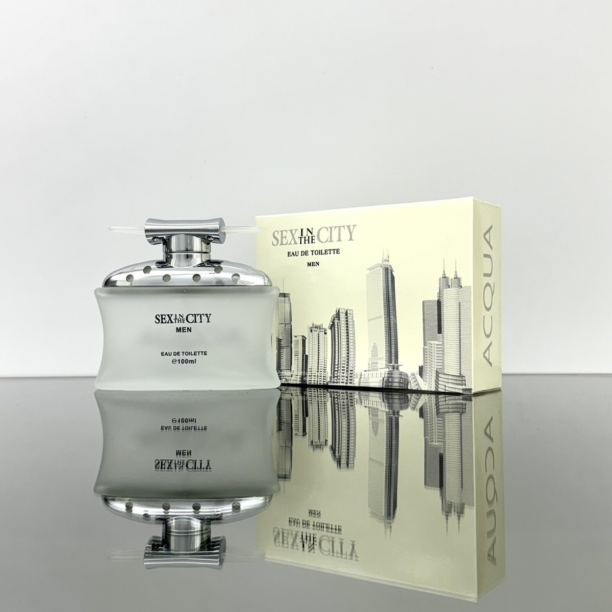 Sex In The City ACQUA Men Cologne 3.3oz-100ml EDT Spray NEW