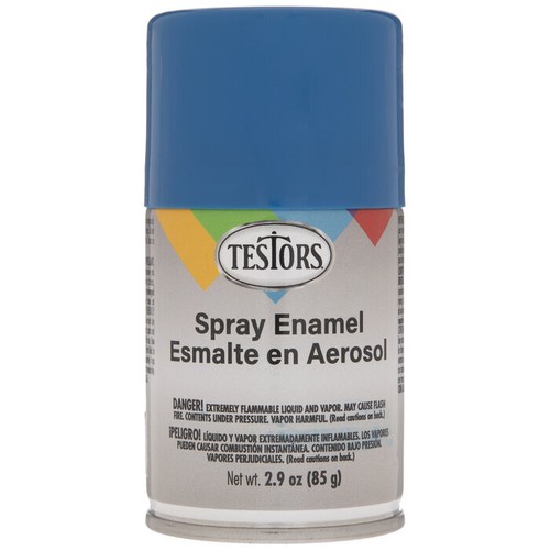 Testors Enamel Spray 3oz Gloss, Flat, Metallic, Transparent NEW - Picture 6 of 33
