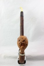 Pfeife, Pipe JÄGERPFEIFE, GESTECKPFEIFE, Bruyere, TIROLER HANDARBEIT, Austria