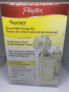 playtex breast milk storage