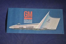 1964 *MINT* GM Overseas Operations at the New York Worlds Fair