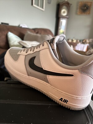 Size 12 - Nike Air Force 1 '07 LV8 Wolf Grey 195870889982| eBay