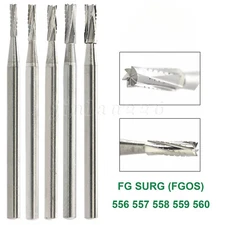 Dental Surgical Burs 2-5 557 330 Long FG SURG FGOS SL Carbide Bur For High Speed
