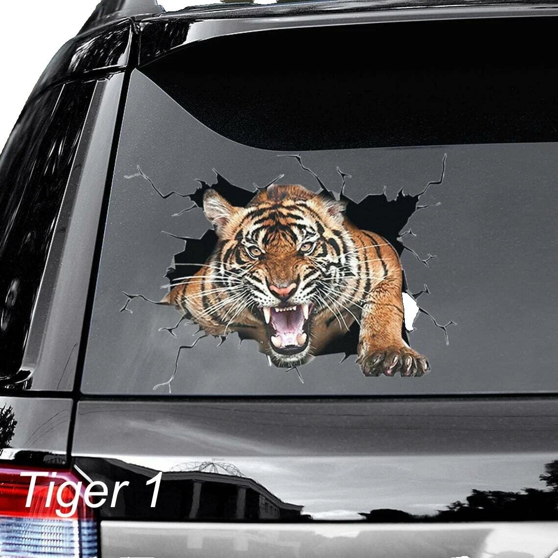 Tigres Calcomanías decorativas y Vinilo Arte 3D Efecto