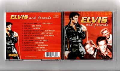 ELVIS PRESLEY: ELVIS & FRIENDS CD-CARL PERKINS-JERRY LEE LEWIS-FATS DOMINO+++