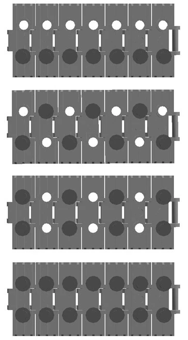 25 Lego RUBBER Grips for Tread Links (attachment,track,ev3,inserts,robot,tank) - Image 3 of 3