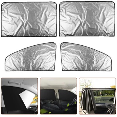 2pcs Für Fenster Sonnenschatten Für Vorne/hinten Magnet Privatsphäre Vorhang