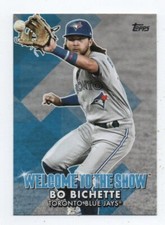 bo bichette toronto blue jays wtts-43 welcome to the show 2022 topps