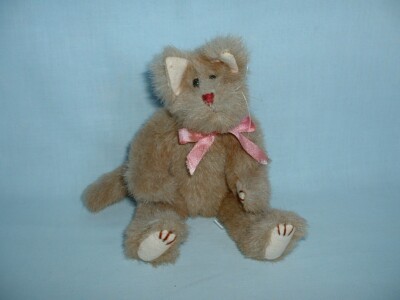 TY BEANIE BABYS ATTIC TREASURES Anfang 1992 PUNCER THE CAT weiches Plüschtier