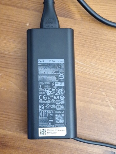 Original DELL 0FTTTJ 65W Typ-C Laptop Notebook Adapter Netzteil
