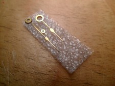 ILLINOIS -18S- HANDS - EARLY SPADE RAILROAD / GOLD SET - EXCELLENT