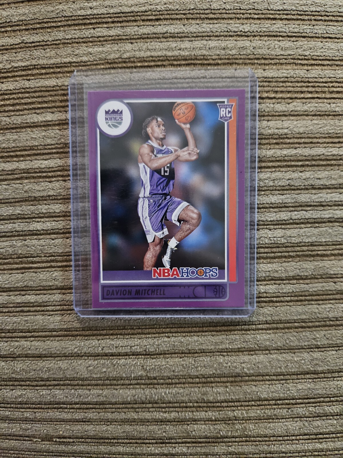Davion Mitchell 2021-22 Panini Hoops Purple #228