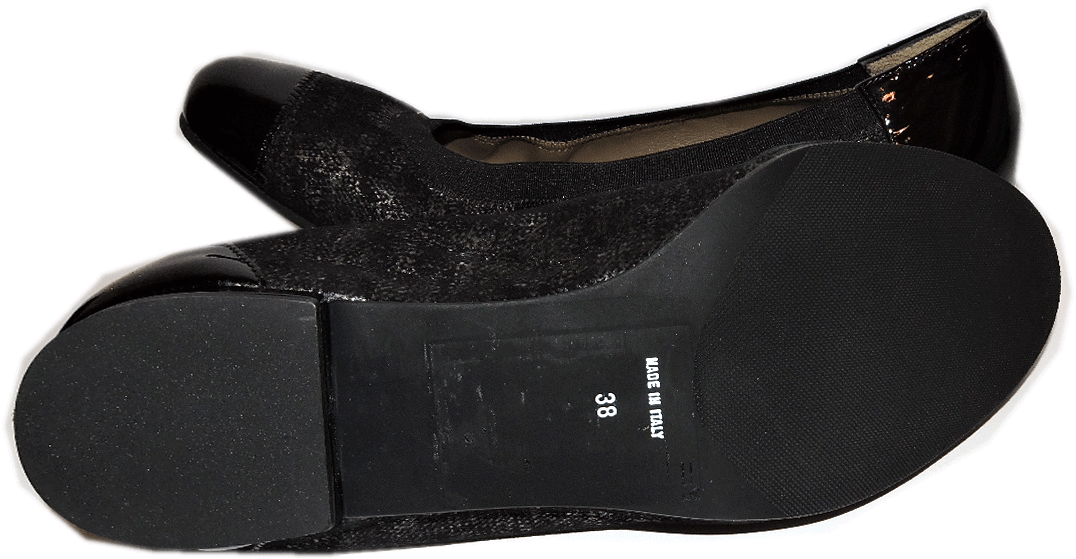 Anyi Lu ' Casquette Cate ' Cuir negro Casquette ' Orteil Ballet Ballerines Plates Chaussure 024fbc Anyi Lu ' Casquette Cate ' Cuir negro Casquette ' Orteil Ballet Ballerines Plates Chaussure 024fbc