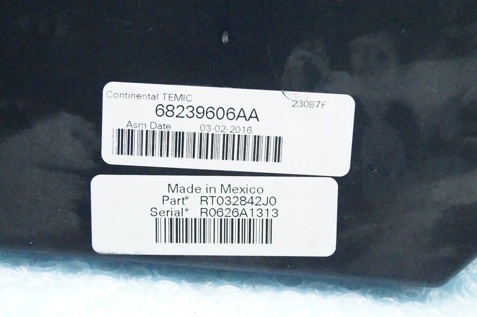 20152020 Dodge Grand Caravan TIPM Fuse Box Relay Power Control Module