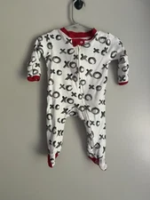Burt’s Bees Baby Coverall Outfit Valentine X & 0 ❤️ Holiday 0-3 Months 