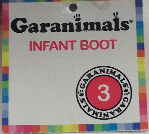 Garanimals Infant Boot Size 3 Color Sliver (LOC TUB G S-8) - Picture 3 of 3
