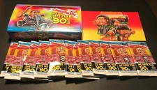 Garbage Pail Kids WE HATE the 90's EMPTY Collector Box with Insert & Wrappers