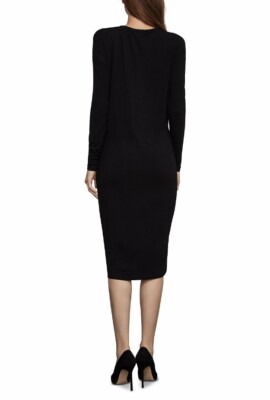 Bcbgmaxazria Twist Front Midi Dress