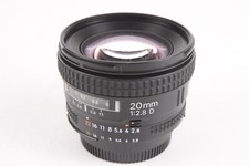 Nikon AF 20mm f/2.8 D Wide Angle Prime Camera Lens READ T-78073