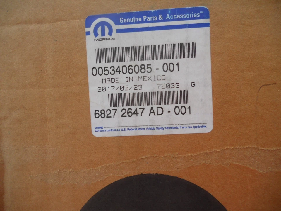 NUEVO Arnés de cableado de carrocería Mopar genuino 68272647AD para Jeep Patriot 16-17 Foto 2 de 3