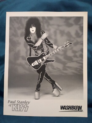 20 Year Old 8 X 10 Promo Picture of Paul Stanley Kiss From