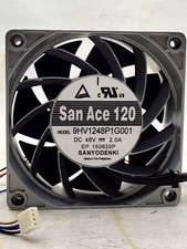 Sanyo 9HV1248P1G001 12038 DC48V 2.0A 12CM 4-Wire Aluminum Frame Cooling Fan