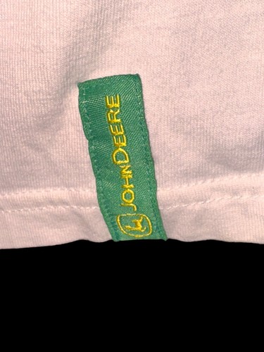 John Deere Youth Shirt 14-16 Blue/Green Short Sleeve Embroidered T-Shirt - Picture 5 of 9
