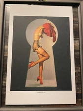 Gil Elvgren - 1940s Pin Up - Art Print 10x15 inches - Dita Von Teese - TASCHEN