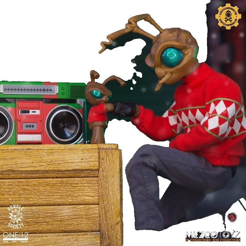 Figuras de acción Mezco Cráneo Rojo y accesorios