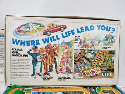 The Game of Life Board game Instructions rules Milton Bradley 1991