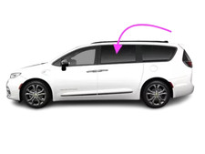 Fits: 2021-2024 Chrysler Pacifica/Hybrid Mini Van Rear Left Door Window Glass