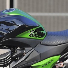 Protections Latéral Réservoir z800 Adhésifs Compatible Avec Moto Kawaski Carbone