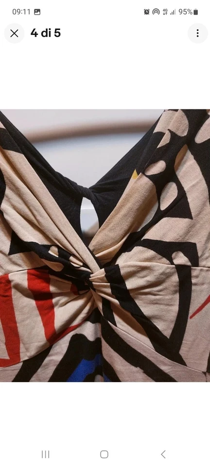 Abito estivo Desigual tg XS - Immagine 3 di 4