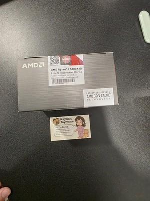 AMD Ryzen 7 5800X3D Processor (3.4GHz, 8 Cores, AM4) - 100