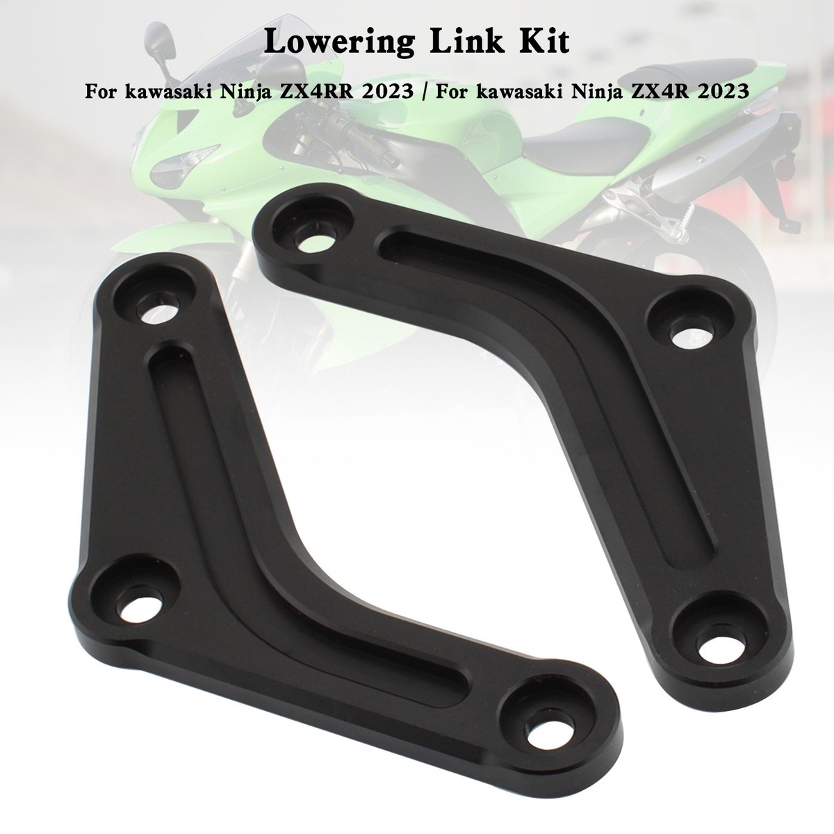 Adjustable Lowering Link Kit For kawasaki Ninja ZX-4R / ZX4RR 2023