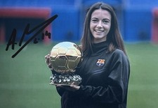 GENUINE AITANA BONMATI SIGNED 6X4 BARCELONA PHOTO