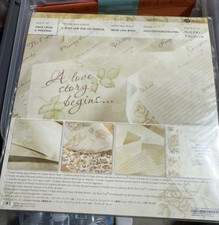 Once-Upon-a-Wedding-Album-Scrapbook-Kit-10x12-Pages-Idea-Book-Creative-Memories