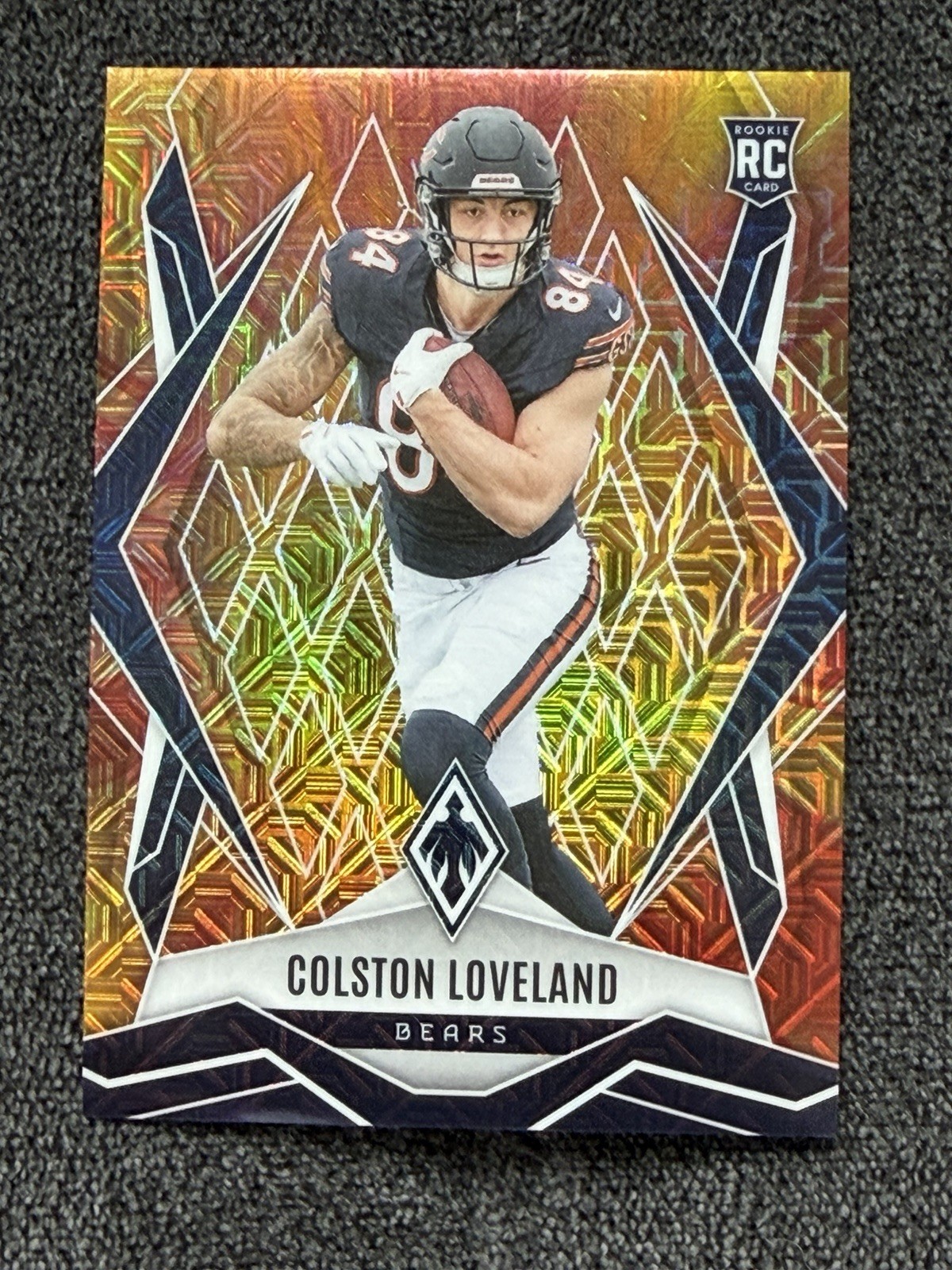 2025 Panini Phoenix COLSTON LOVELAND #179 RC FIREBURST /350 Bears Rookie