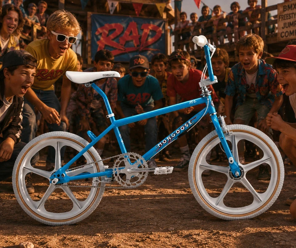 (New) BRAND NEW Mongoose FS-1 * IN BOX * 20in BMX Bike Teal/White 1985 RE-ISSUE (1150.00 USD) (New) BRAND NEW Mongoose FS-1 * IN BOX * 20in BMX Bike Teal/White 1985 RE-ISSUE (1150.00 USD)