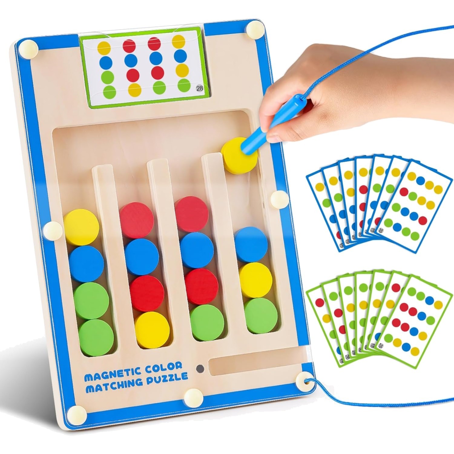 Montessori Spielzeug ab 3 4 5 6 Jahre Junge Mädchen: Motorikspielzeug Geschen...