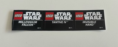 Lego Star Wars Sticker 75375, 75376, 75377 Millennium Faclon, Tantive IV Ersatz