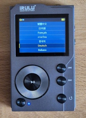 iRULU Surfans F20 Hi-Res MP3-Player DSD FLAC LDAC BT neuer Akku + Zubehörpaket