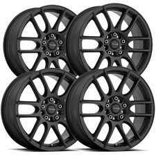 Set-4 Raceline 141b Mystique 18x7.5 5x1005x4.5 42mm Satin Black Wheels Rims Set-4 Raceline 141b Mystique 18x7.5 5x1005x4.5 42mm Satin Black Wheels Rims