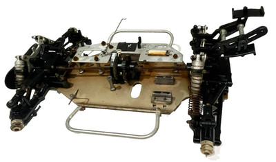 Unknown Model Pan Car Roller Slider Chassis, Vintage