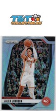 Jalen Johnson 2024-25 Panini Prizm Prizms Silver #120 Atlanta Hawks 63