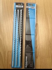 Masonry Drill Bits set 400mm long 3 sizes 8, 10, 12mm cavity wall Drilling Bits