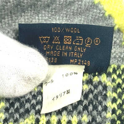 LOUIS VUITTON MP2149 Fully Headband hair accessories hair band wool yellow/gray LOUIS VUITTON MP2149 Fully Headband hair accessories hair  main image 2